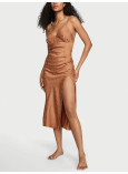 Сукня/Нічна Сорочка Сліп Дрес Victoria's Secret Icon Satin Midi Slip_2