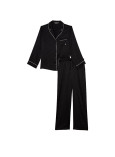 Піжама Victoria's Secret Satin Long Pajama Set_3