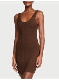 Нічна Сорочка-сукня Victoria's Secret Luxe Modal Ribbed Slip_1