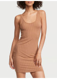 Нічна Сорочка-сукня Victoria's Secret Luxe Modal Ribbed Slip_1