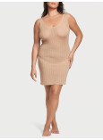 Нічна Сорочка-сукня Victoria's Secret Luxe Modal Ribbed Slip_2
