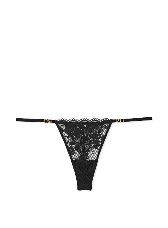 Трусики Victoria's Secret Love Cloud Adjustable String Lace Thong Panty