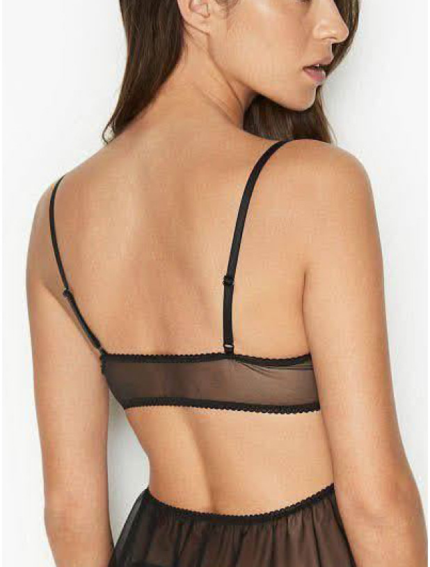 Пеньюар Victoria's Secret Very Sexy La Fleur Sheer Mesh & Lace Babydoll_2