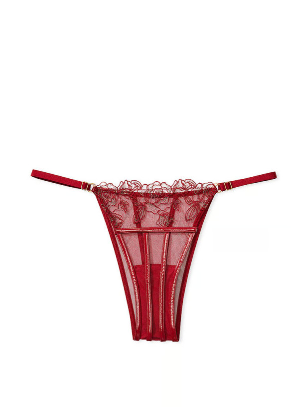 Трусики Бразиліани Victoria's Secret Very Sexy Midnight Affair Embroidery Brazilian Panty_3