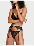 Пояс для Панчіх зі Стразами Victoria's Secret Very Sexy Shine Strap Lace Garter Belt_3