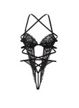 Боди Тедди  Victoria's Secret Very Sexy Tease Floral Embroidery Unlined Crotchless Teddy_2