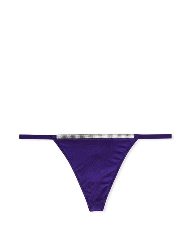 Трусики зі Стразами Victoria's Secret Very Sexy V-Hardware Shine V-String Panty_3