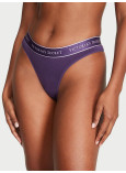 Трусики Стрінги Victoria's Secret Logo Cotton Thong Panty_1