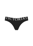 Комплект Білизни Пуш-ап Victoria's Secret The T-shirt Perfect Shape Cotton Logo Push-Up Bra & Logo Cotton Thong Panty_5