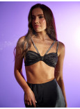 Комплект Білизни зі Стразами Victoria's Secret Very Sexy Shine Bow Satin Bralette & Shine Bow Satin Crotchless V-String Panty_3