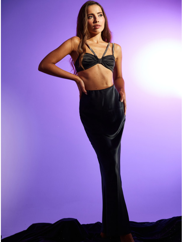 Спідниця Victoria's Secret Satin Maxi Skirt_2