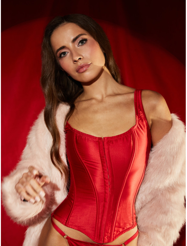 Корсет Victoria's Secret Very Sexy Classic Silk Corset_2
