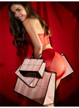 Набір Корсет та Спідниця Victoria's Secret Cheeky Heart Bustier Open-Back Mini Skirt Set_2