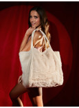 Сумка Victoria's Secret Faux-Fur Tote Bag_2
