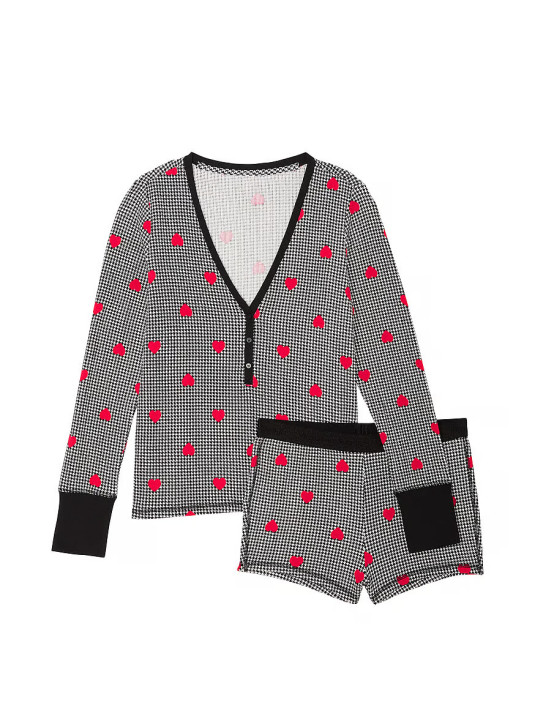 Піжама з Шортами Victoria's Secret Thermal Short Pajama Set