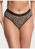 Хлопковые Трусики Хипхаггер Victoria's Secret Logo Cotton Hiphugger Panty_1