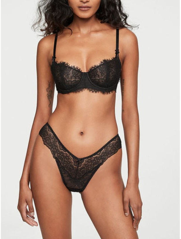 Трусики Бразиліани Victoria's Secret Dream Angels Lace Brazilian Panty_5