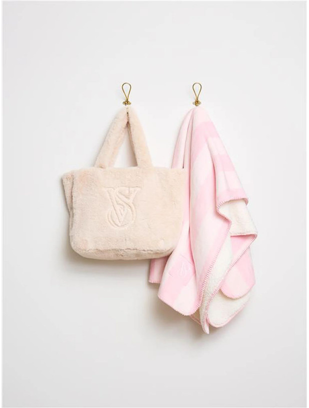 Флісовий Плед Ковдра Victoria's Secret Cozy-Fleece Blanket_2
