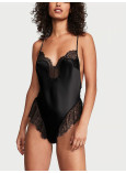 Сатиновий Ромпер Victoria’s Secret Satin Lace High-Leg Romper_4