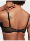 Бюстгальтер Victoria's Secret Sexy Tee Fleur Noir Lace Lightly Lined Demi Bra _3