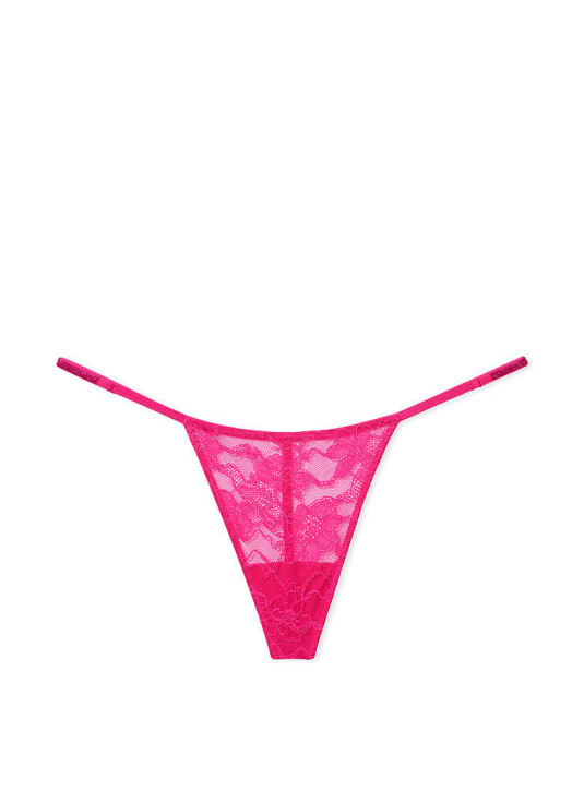Трусики зі Стразами Victoria's Secret Very Sexy Shine Strap Lace V-String Panty