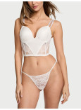 Трусики со Стразами Victoria's Secret Very Sexy Shine Strap Lace V-String Panty_1