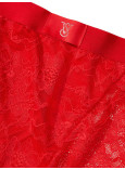 Мереживні Трусики Шортики Victoria's Secret Very Sexy Monogram Shine Patch Lace Boxer Brief_5