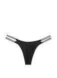 Комплект Білизни зі Стразами Victoria's Secret Very Sexy Shine Cradle Push-Up Bra & Double Shine Strap Smooth Thong Panty_6