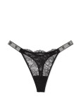 Трусики зі Стразами Victoria's Secret Very Sexy Shine Strap Lace Thong Panty_1