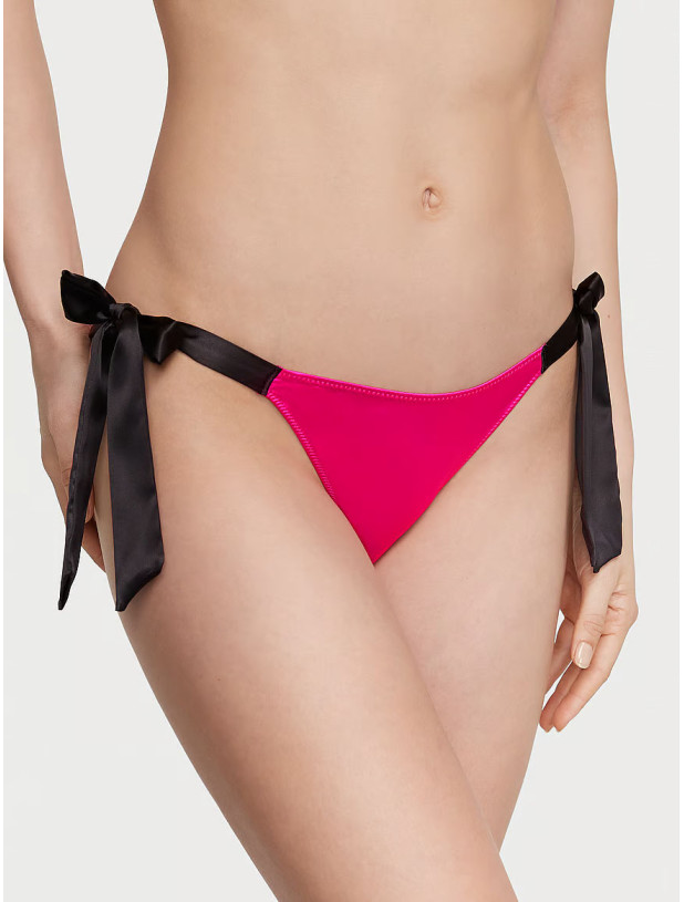 Трусики Чики Victoria's Secret Tease Flirty Embroidery Side-Tie Cheeky Panty_3