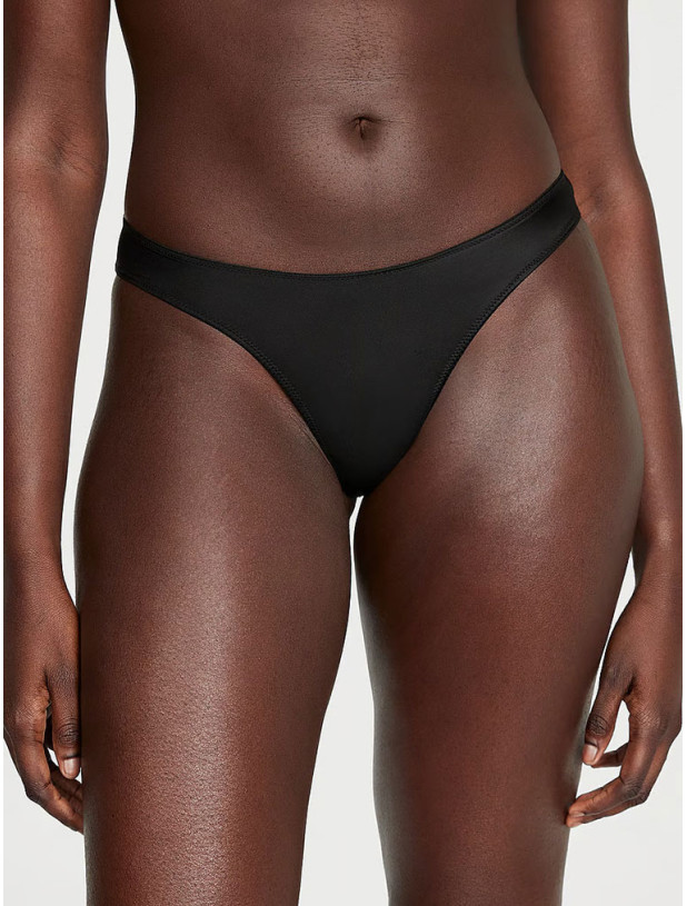 Трусики зі Стразами Victoria's Secret Very Sexy Shine Bow Satin Open-Back Brazilian Panty_4