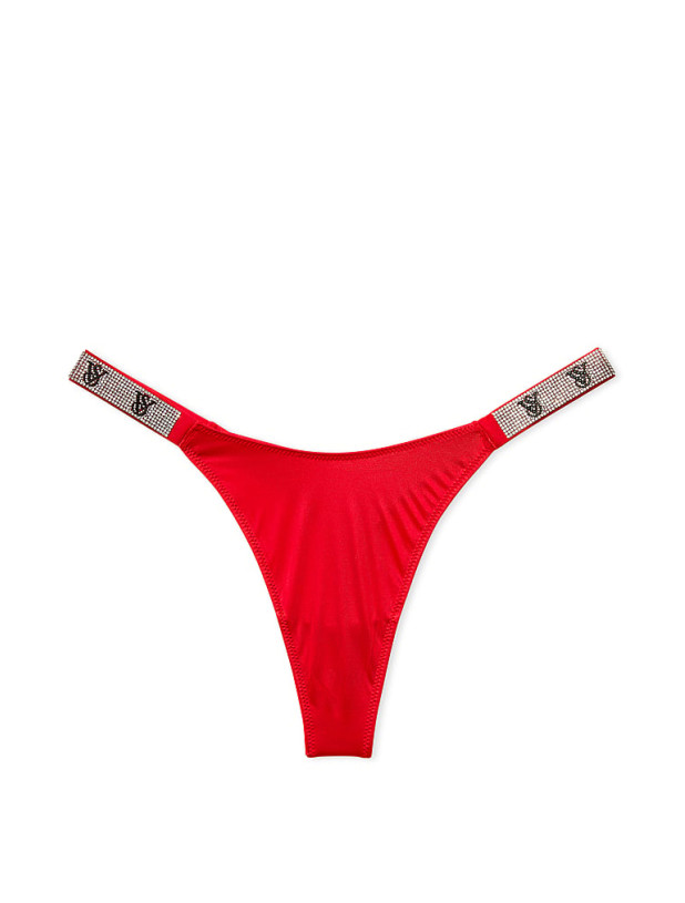 Трусики Стрінги зі Стразами Victoria's Secret Very Sexy Scattered Shine Strap Thong Panty_3