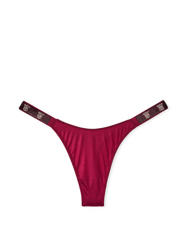 Трусики зі Стразами Victoria's Secret Very Sexy Shine Strap Thong Panty_3