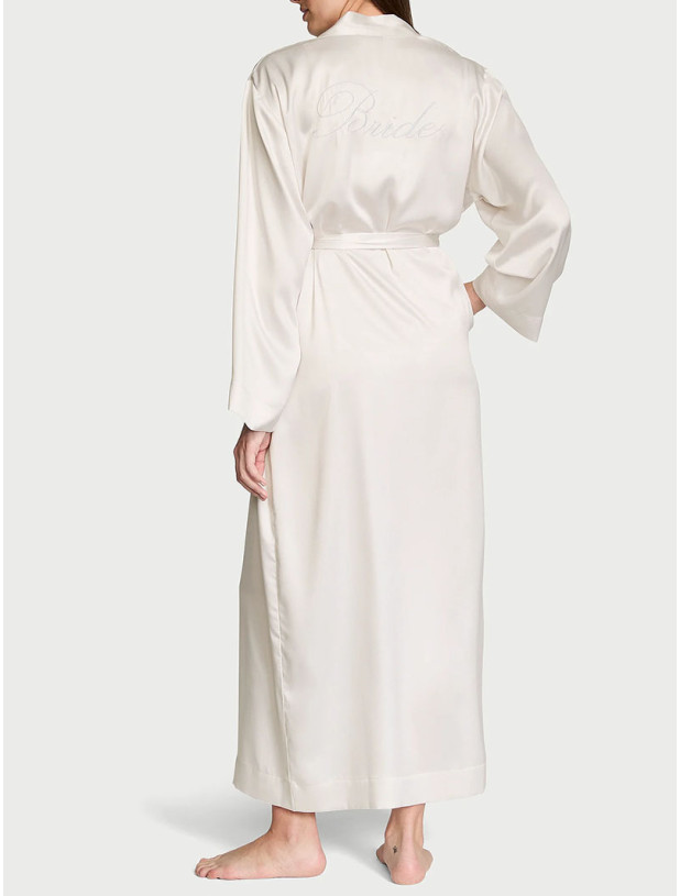 Халат Victoria's Secret Bride Satin Long Robe_2