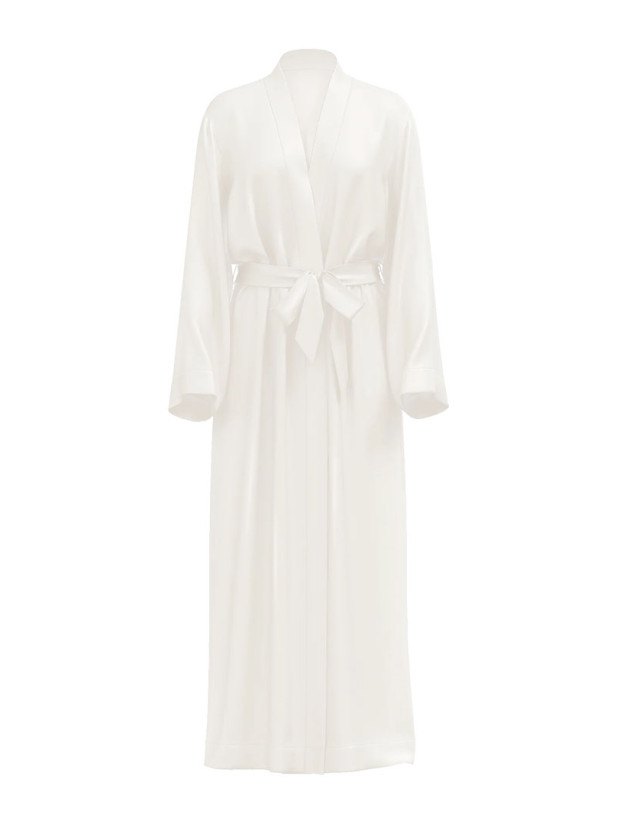 Халат Victoria's Secret Bride Satin Long Robe_4