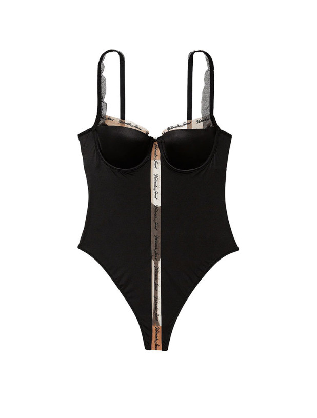 Боді Тедді Victoria's Secret Very Sexy Logo Embroidery Unlined Underwire Teddy_3