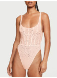 Боди Тедди Victoria's Secret Very Sexy Sugar Coated Rhinestone Wicked Corset Teddy_1