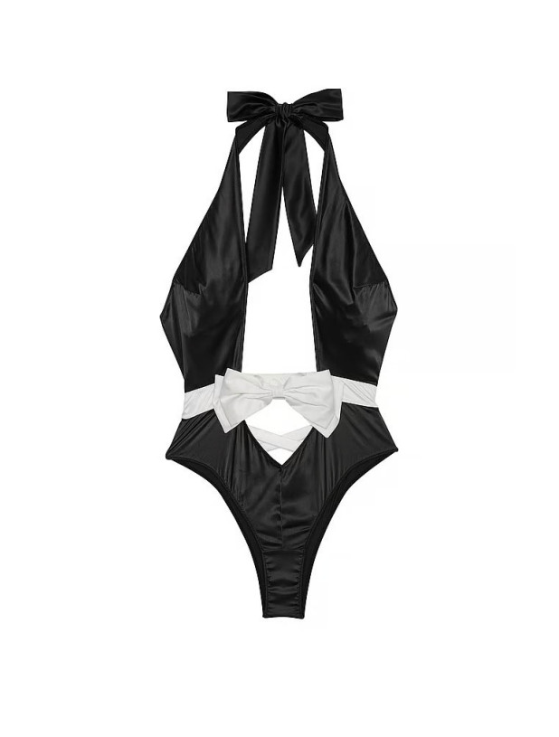 Боді Тедді Victoria's Secret Very Sexy Bow-Topped High-Neck Teddy_3