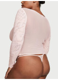 Набір Топ і Трусики Victoria's Secret Very Sexy Shine Mesh 'V' Logo Top & Panty Gift Set_6