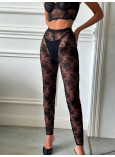 Штани Мереживні Victoria's Secret Very Sexy Victoria's Secret Rose Lace Leggings_2