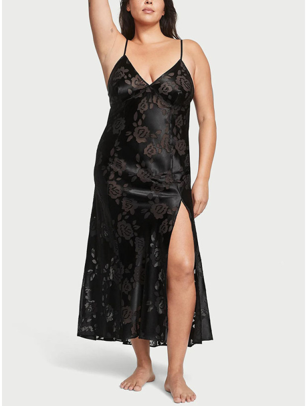 Нічна Сорочка Victoria's Secret VS Archives Burnout Satin Slip_2