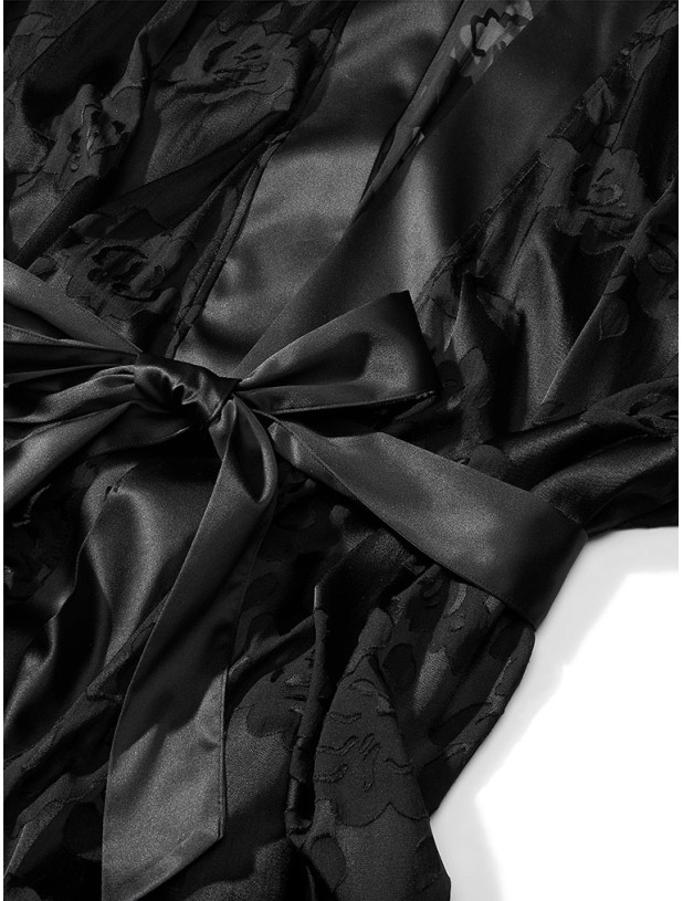 Халат Victoria's Secret VS Archives Burnout Satin Robe_3