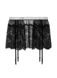 Пояс-юбка для Чулок со Cтразами Victoria's Secret Very Sexy Shine Lace Skirt with Garters_5