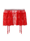 Пояс-юбка для Чулок со Cтразами Victoria's Secret Very Sexy Shine Lace Skirt with Garters_2