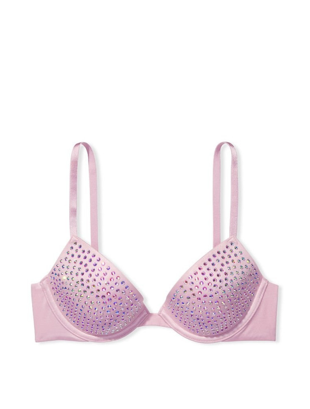 Бюстгальтер со Стразами Victoria's Secret Very Sexy Lightly Lined Embellished Demi Bra_2