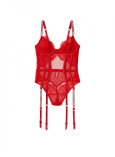 Боді Тедді зі Стразами Victoria's Secret Very Sexy Demi Teddy with Shine Straps & Garters_3