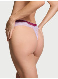 Трусики Стрінги Victoria's Secret Tease High-Leg Scoop Thong Panty_4