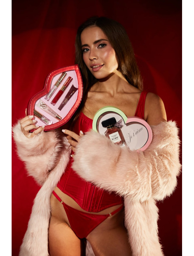 Набір Корсет і Трусики Victoria's Secret Very Sexy Classic Silk Corset Set_5
