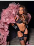 Комплект Білизни з Мереживом Victoria's Secret Very Sexy Rose Lace Push-Up Bra & Rose Lace High-Leg Cheeky Panty_2