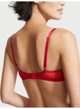 Комплект Білизни зі Стразами Victoria's Secret Dream Angels Wicked Unlined Bow Balconette Bra & Very Sexy Satin Bow Cutout Back Open Panty_5